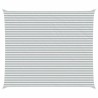 Voile d'ombre Gris clair et blanc 7 x 6 m 582727582727