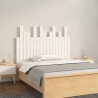 Tête de lit murale Blanc 108x3x80 cm Bois massif de pin 582728582728