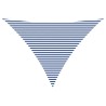 Voile d'ombre Bleu et Blanc 5 x 5 x 6 m 100 % polyester Oxford 582739582739
