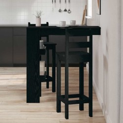 Table de Bar Murale avec étagère Chêne noir 102 x 45 x 103,5 cm 582743582743