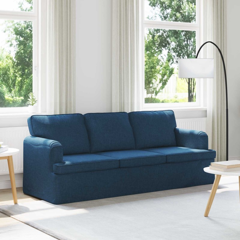 Canapé Bleu 201 x 80 x 85 cm tissu 582749582749
