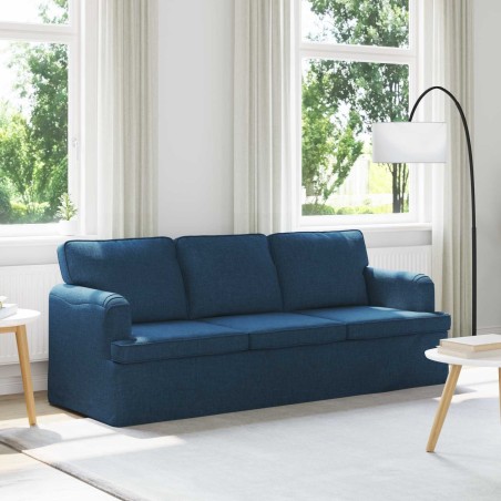 Canapé Bleu 201 x 80 x 85 cm tissu 582749582749