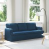 Canapé Bleu 201 x 80 x 85 cm tissu 582749582749