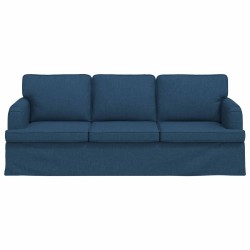 Canapé Bleu 201 x 80 x 85 cm tissu 582749582749