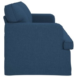 Canapé Bleu 201 x 80 x 85 cm tissu 582749582749