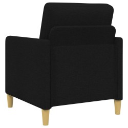 Canapé avec rangement 2 pcs Noir Polyester 582750582750
