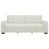 Canapé à 3 places Crème 220x78x84 cm Velours 582754582754