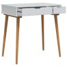 Ensemble de Coiffeuse FAUSKE 2 pcs Blanc 76 x 50 x 143 cm 582764582764
