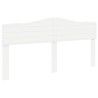 Tête de lit Blanc Bois d'ingénierie 582767582767