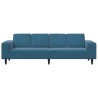 Canapé de salon Bleu 250 x 77 x 76 cm 582768582768