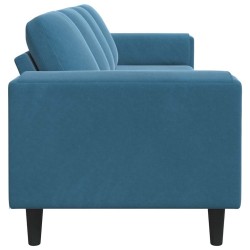 Canapé de salon Bleu 250 x 77 x 76 cm 582768582768