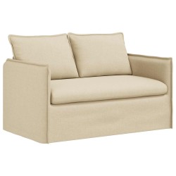 Canapé Crème 136 x 82 x 85 cm tissu 582771582771