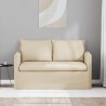 Canapé Crème 136 x 82 x 85 cm tissu 582771582771