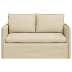 Canapé Crème 136 x 82 x 85 cm tissu 582771582771