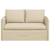 Canapé Crème 136 x 82 x 85 cm tissu 582771582771
