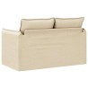 Canapé Crème 136 x 82 x 85 cm tissu 582771582771
