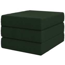 Canapé-lit pliable 90 x 67 x 45 cm Vert foncé 582773582773