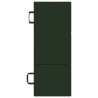 Canapé-lit pliable 90 x 67 x 45 cm Vert foncé 582773582773