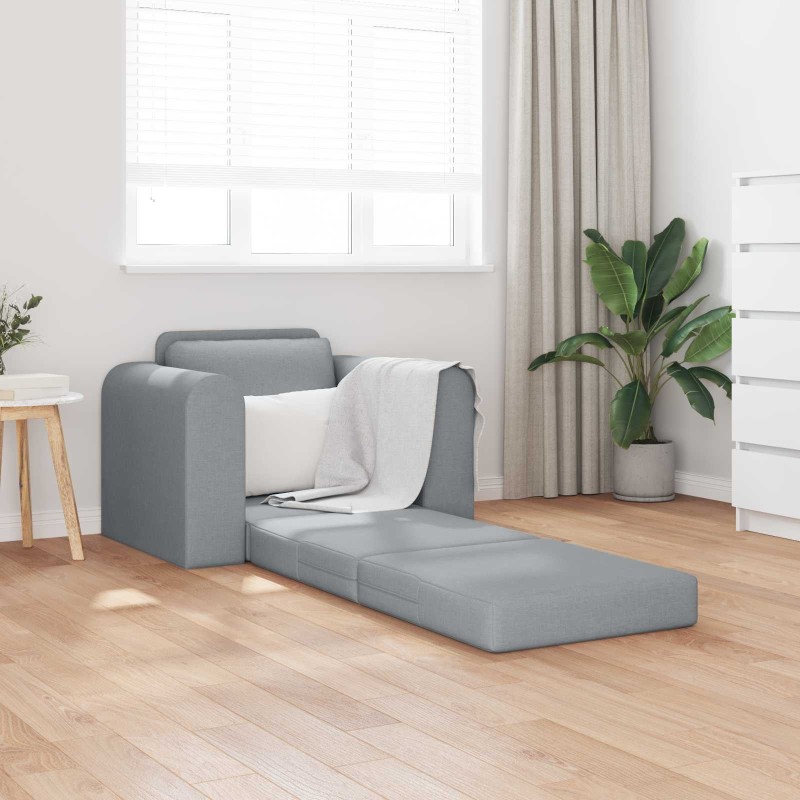 Canapé-Lit Gris clair 98 x 71 x 83 cm tissu 582774582774