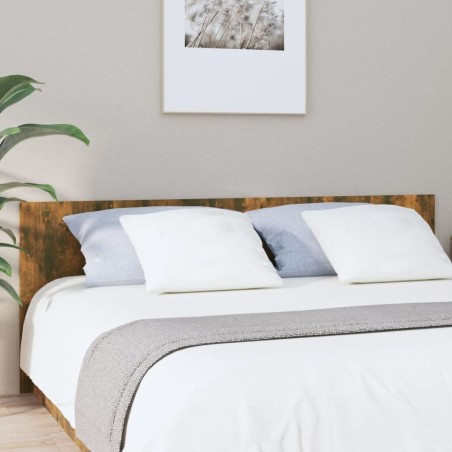 Tête de lit Chêne fumé 200x1,5x80 cm Bois d'ingénierie 582776582776