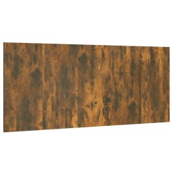 Tête de lit Chêne fumé 200x1,5x80 cm Bois d'ingénierie 582776582776
