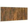 Tête de lit Chêne fumé 200x1,5x80 cm Bois d'ingénierie 582776582776