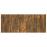 Tête de lit Chêne fumé 200x1,5x80 cm Bois d'ingénierie 582776582776