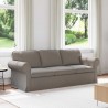 Canapé Taupe 215 x 82 x 80 cm tissu 582779582779