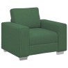 Canapé/Fauteuil vert foncé 100x77x82 cm en tissu velours côtelé 582787582787