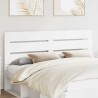 Tête de lit Blanc Bois d'ingénierie 582788582788