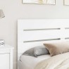 Tête de lit Blanc Bois d'ingénierie 582788582788