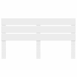 Tête de lit Blanc Bois d'ingénierie 582788582788