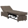 Canapé-Lit Gris foncé 194 x 67 x 82 cm Tissu Huahua 582790582790