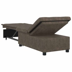 Canapé-Lit Gris foncé 194 x 67 x 82 cm Tissu Huahua 582790582790