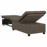 Canapé-Lit Gris foncé 194 x 67 x 82 cm Tissu Huahua 582790582790