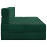 Canapé-lit pliable Vert foncé 152 x 86,5 x 60 cm Tissu 582791582791