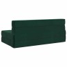 Canapé-lit pliable Vert foncé 152 x 86,5 x 60 cm Tissu 582791582791