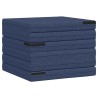 Canapé-lit pliable 140 x 67 x 45 cm Bleu 582792582792