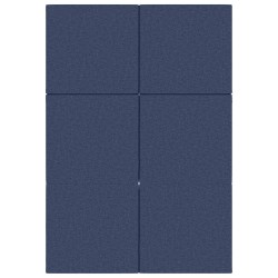 Canapé-lit pliable 140 x 67 x 45 cm Bleu 582792582792