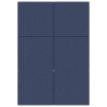 Canapé-lit pliable 140 x 67 x 45 cm Bleu 582792582792