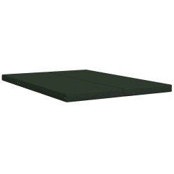 Canapé-lit pliable 140 x 67 x 45 cm Vert foncé 582793582793