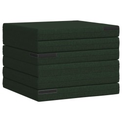 Canapé-lit pliable 140 x 67 x 45 cm Vert foncé 582793582793