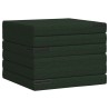 Canapé-lit pliable 140 x 67 x 45 cm Vert foncé 582793582793