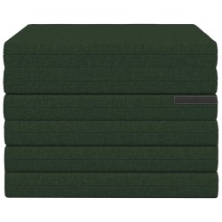 Canapé-lit pliable 140 x 67 x 45 cm Vert foncé 582793582793