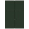Canapé-lit pliable 140 x 67 x 45 cm Vert foncé 582793582793
