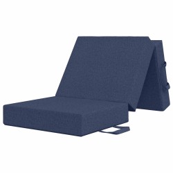 Canapé-lit pliable 75 x 63 x 45 cm Bleu 582794582794