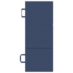 Canapé-lit pliable 75 x 63 x 45 cm Bleu 582794582794