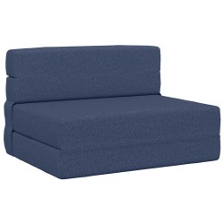 Canapé-lit pliable Bleu 70 x 72 x 60 cm Tissu 582795582795