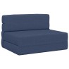 Canapé-lit pliable Bleu 70 x 72 x 60 cm Tissu 582795582795