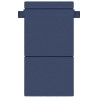 Canapé-lit pliable Bleu 70 x 72 x 60 cm Tissu 582795582795